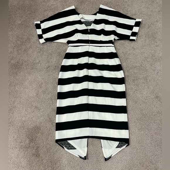 Asos Black and White Striped Dress - Picture 12 of 12